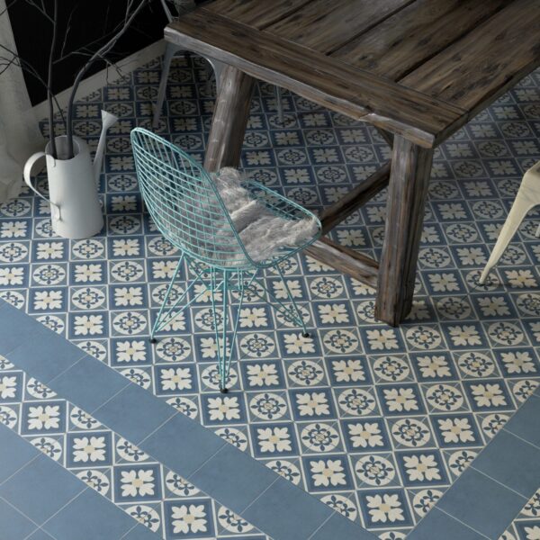 Gresie/Faianță Primavera Albastru închis