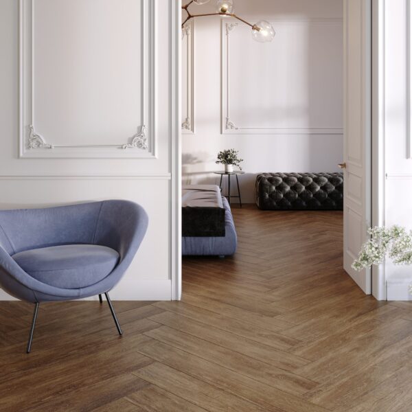 Gresie New Wood Bej închis