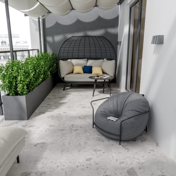 Gresie universală Ambra bej cu aspect neted