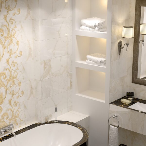 Gresie Saint Laurent Alb