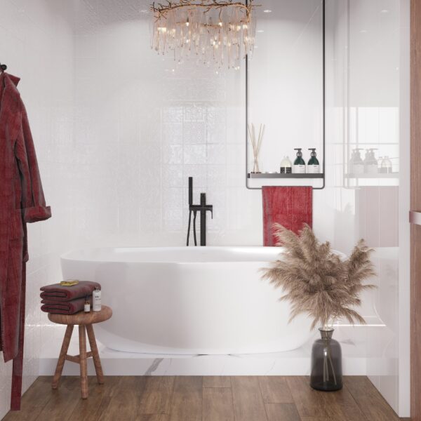 Faianță Tutto Bianco Patchwork Alb